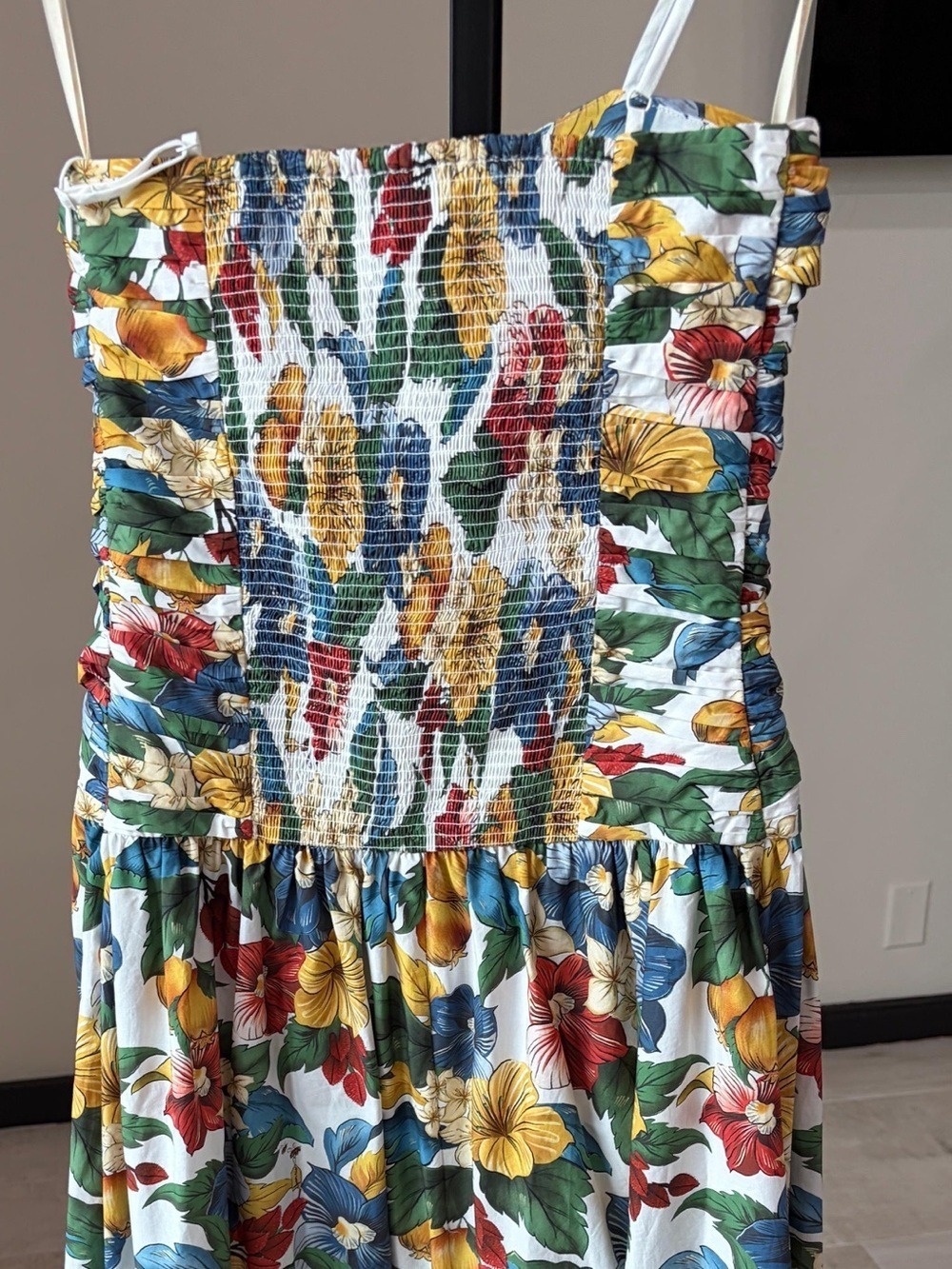 Farm Rio Tropi Ruched Maxi Sundress - Picture 10 of 10